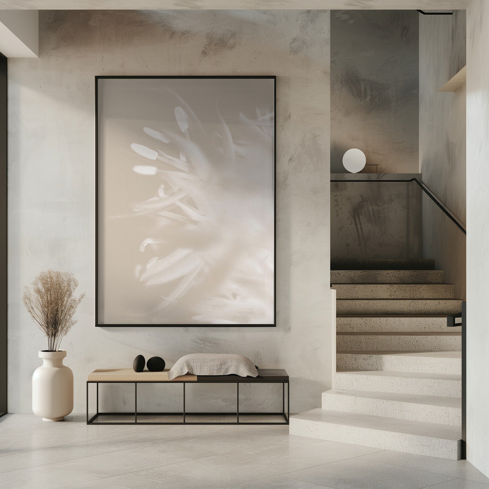 Wall art Flower Beige_1