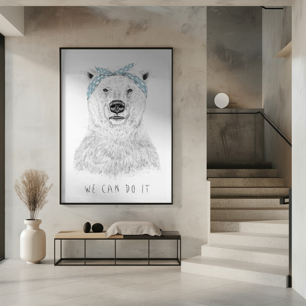 Wall art We can do it