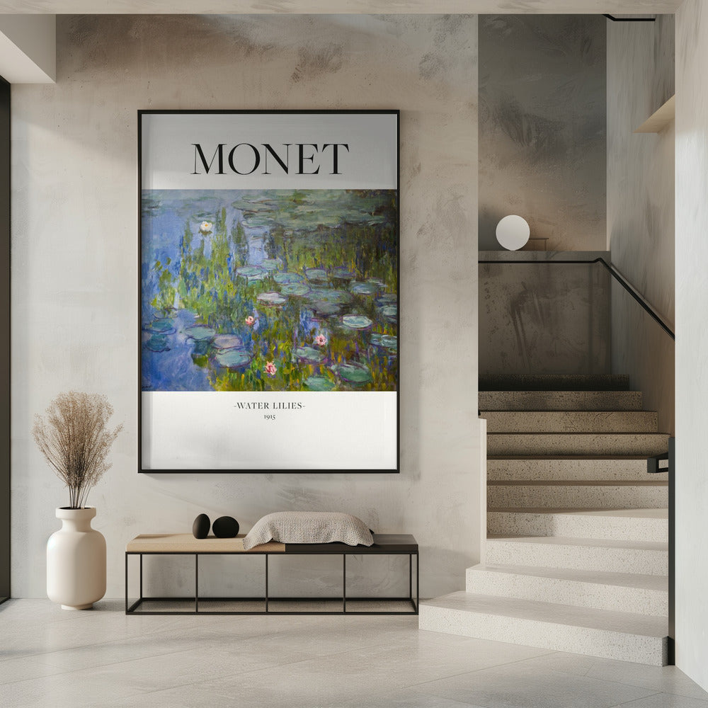Water Lilies 1915 Monet Wall Artwork 0