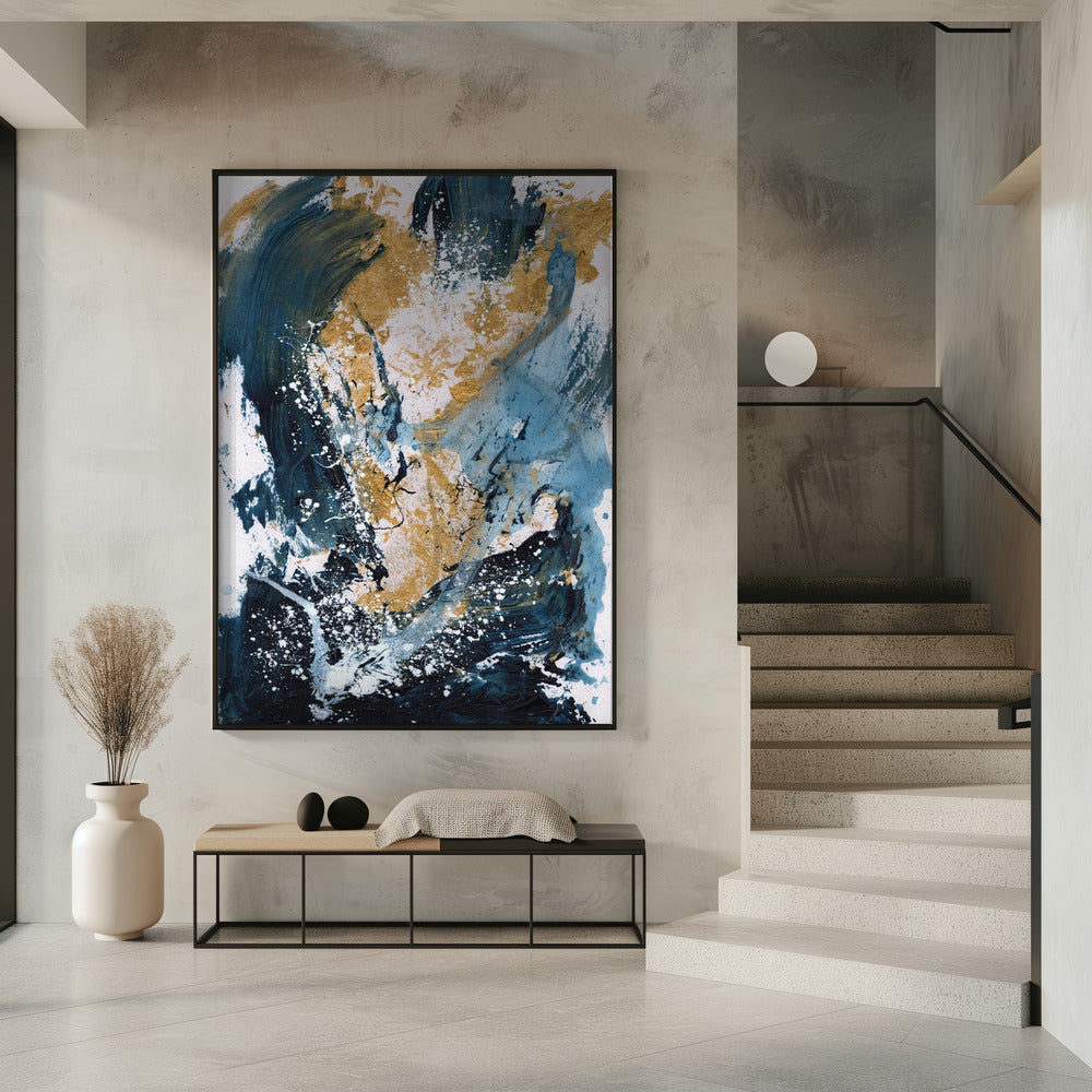 Golden Sea Wall Artwork 0