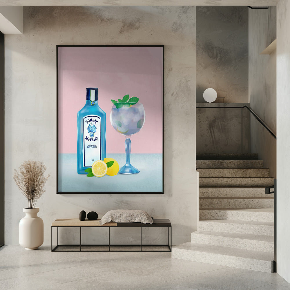 Gin Cocktail Wall Artwork 0