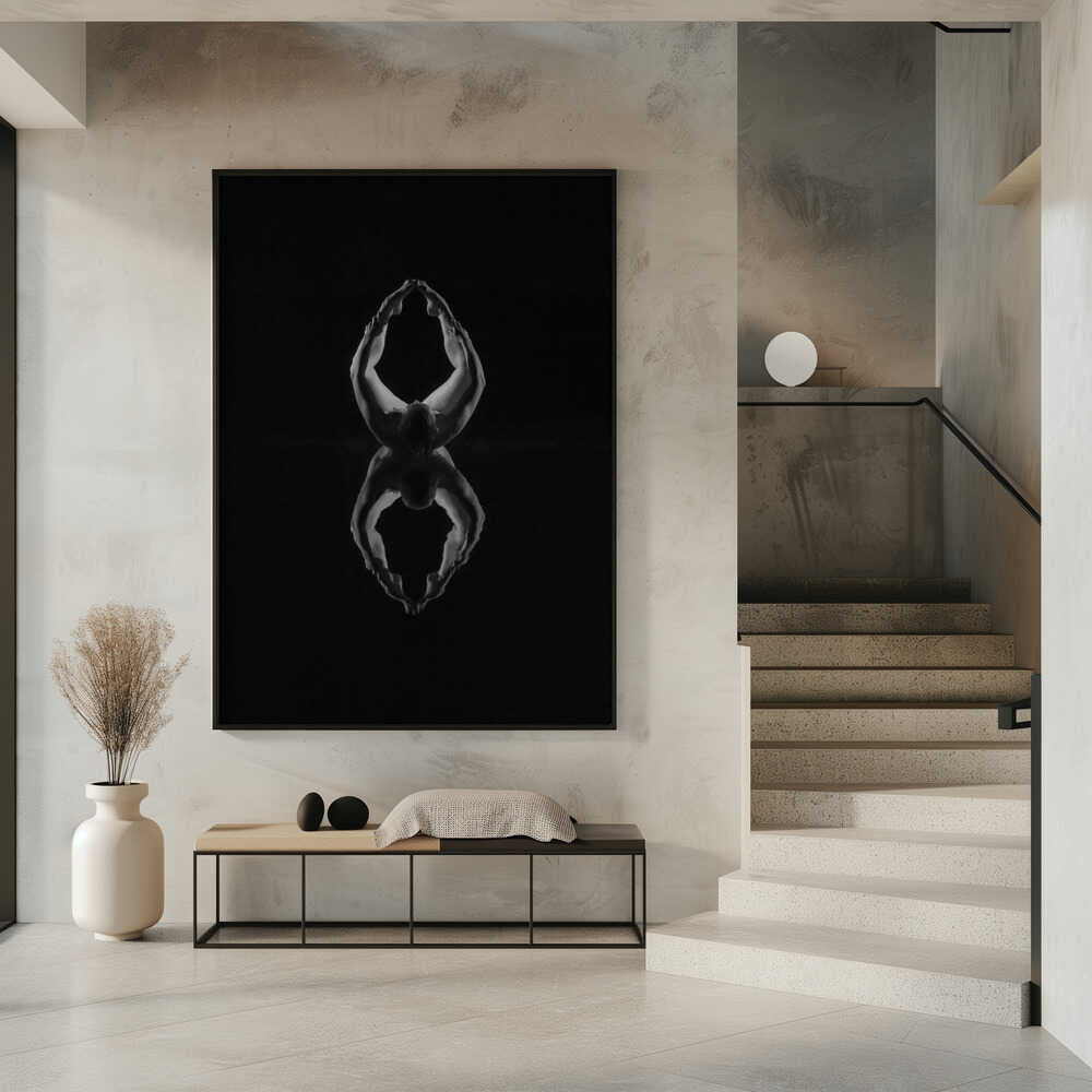 8 – figurative wall art, interior display view