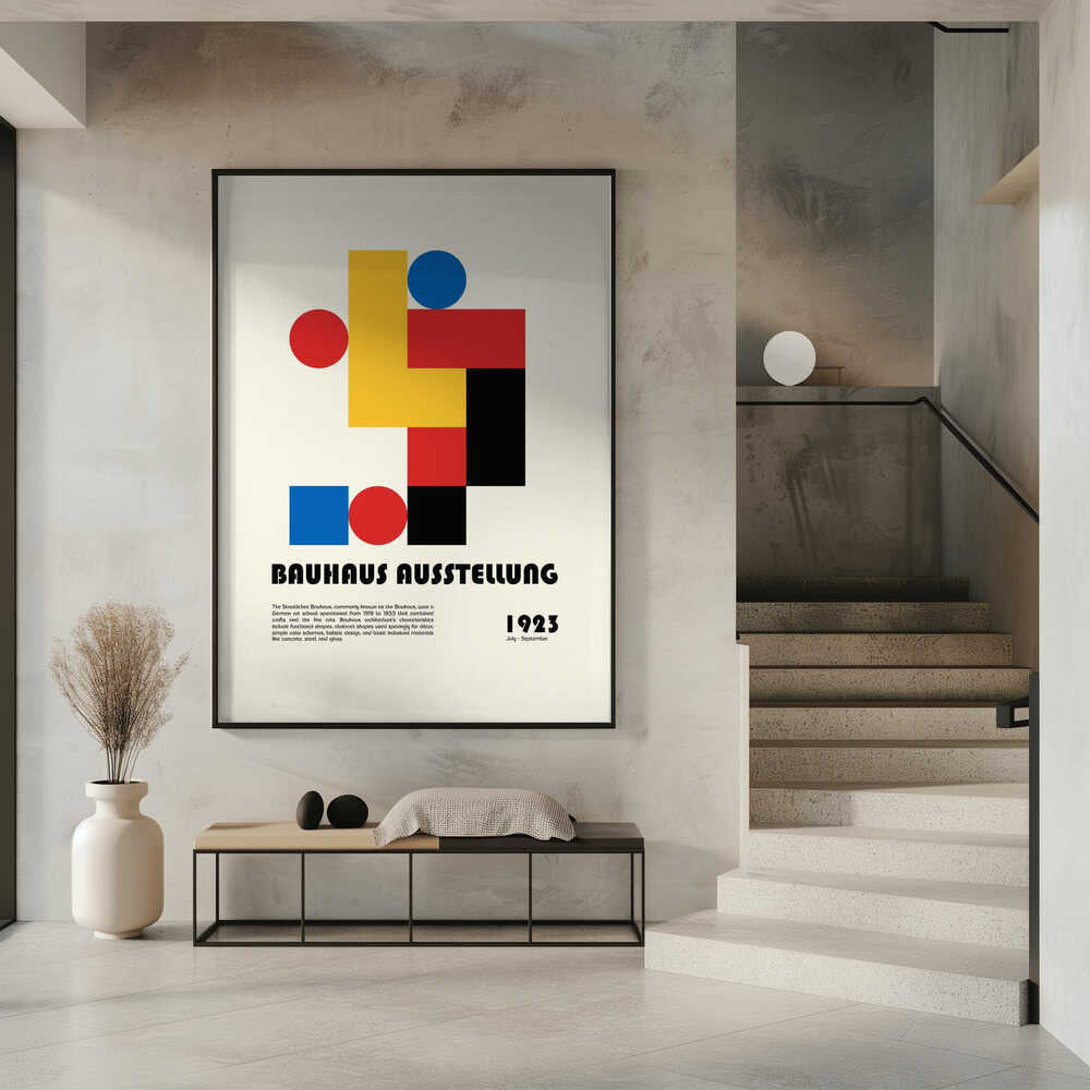 Wall art Bauhaus Ausstellung
