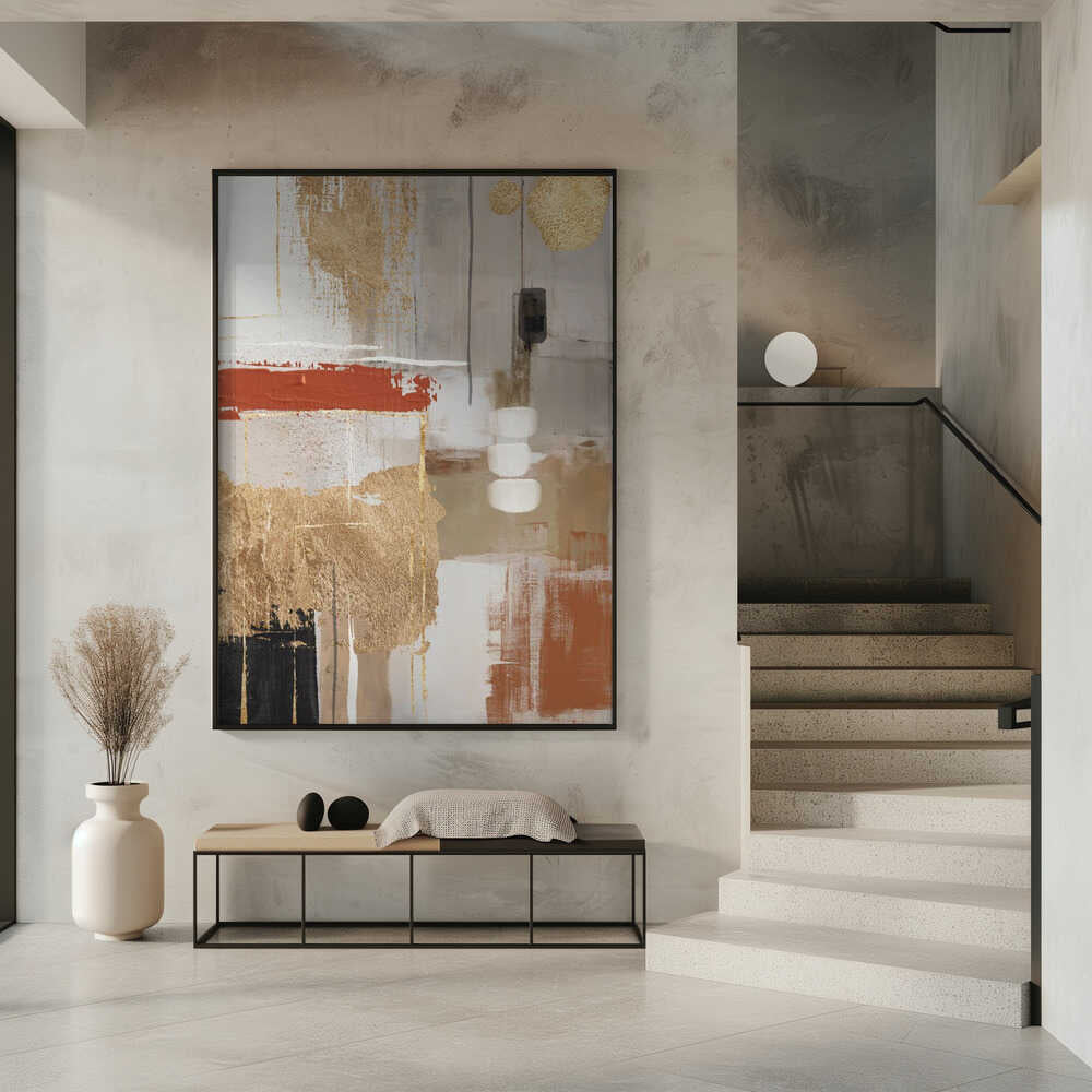 Wall art Terracotta Chaos 2