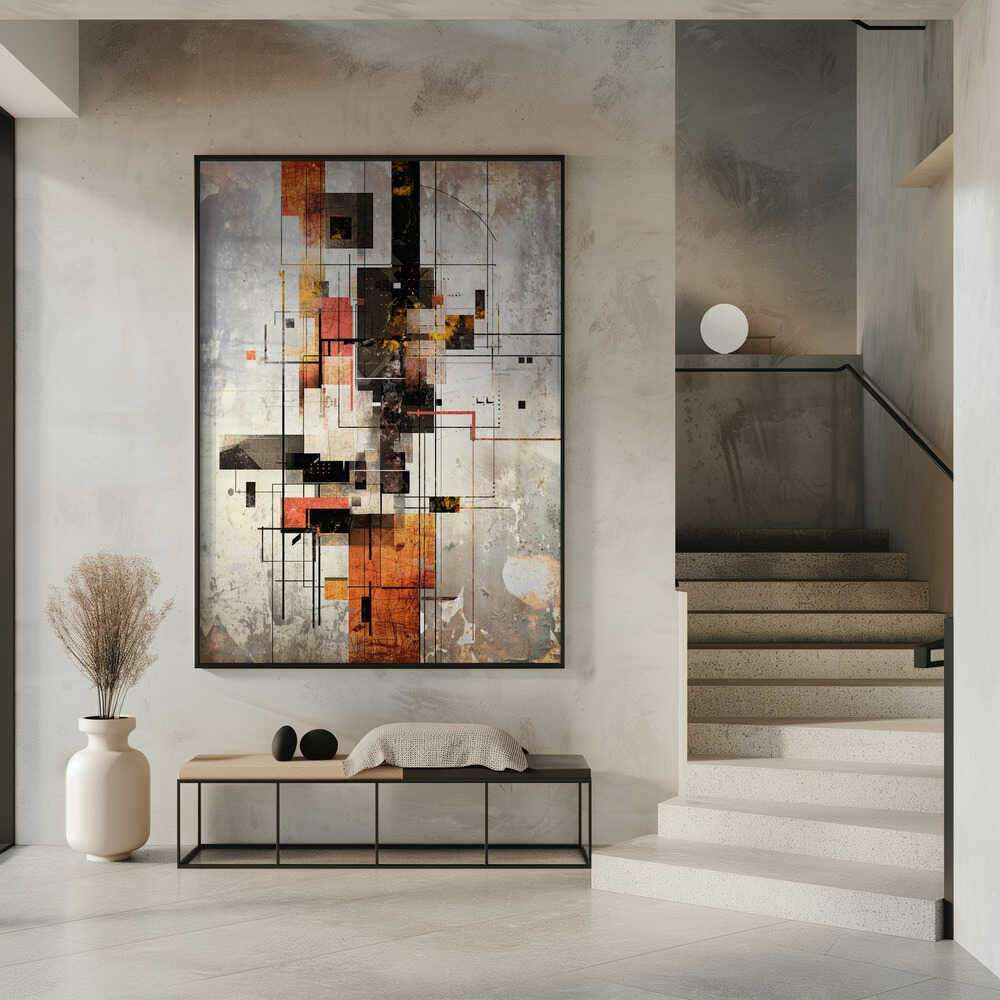 Wall art Geometric Illustration 04