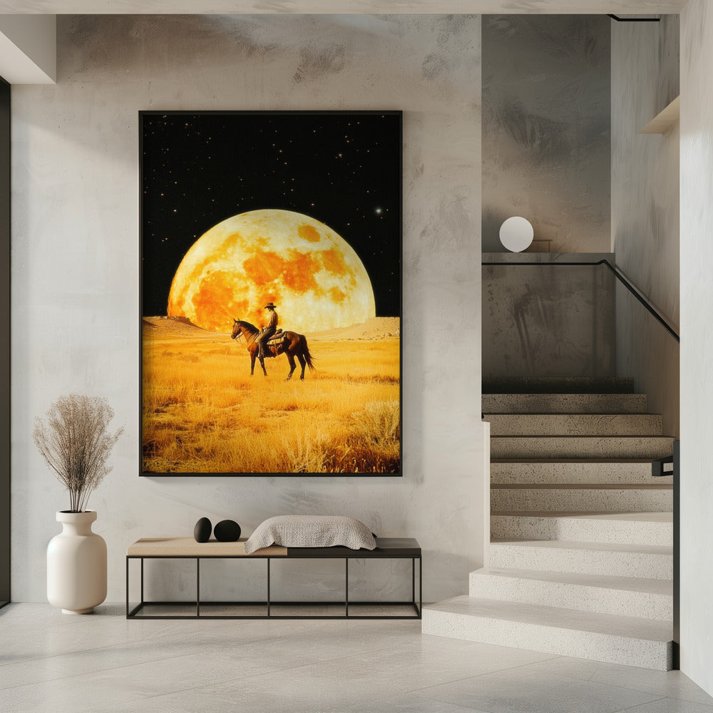 Wall art Lunar Cowboy
