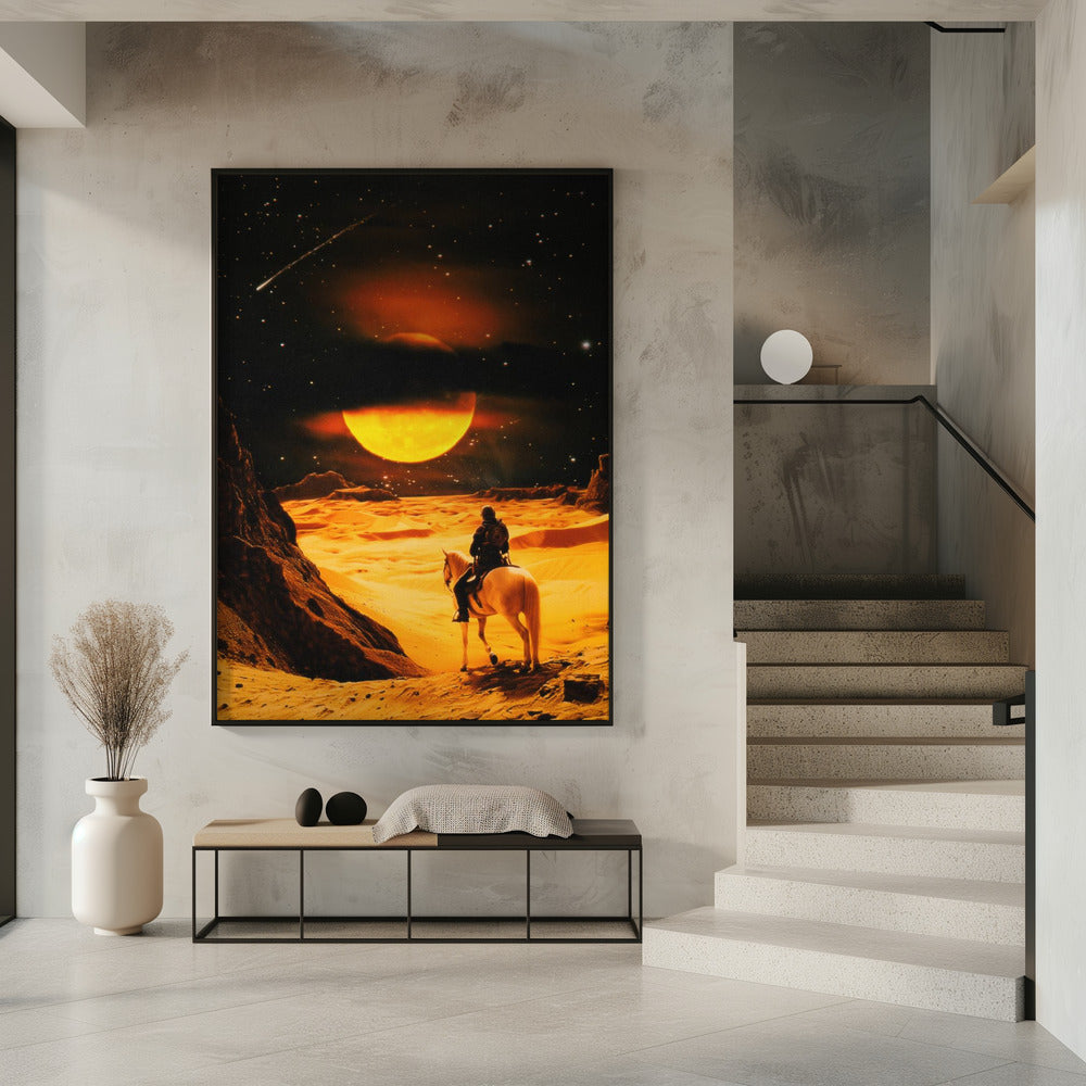 Wall art Western Space Adventure