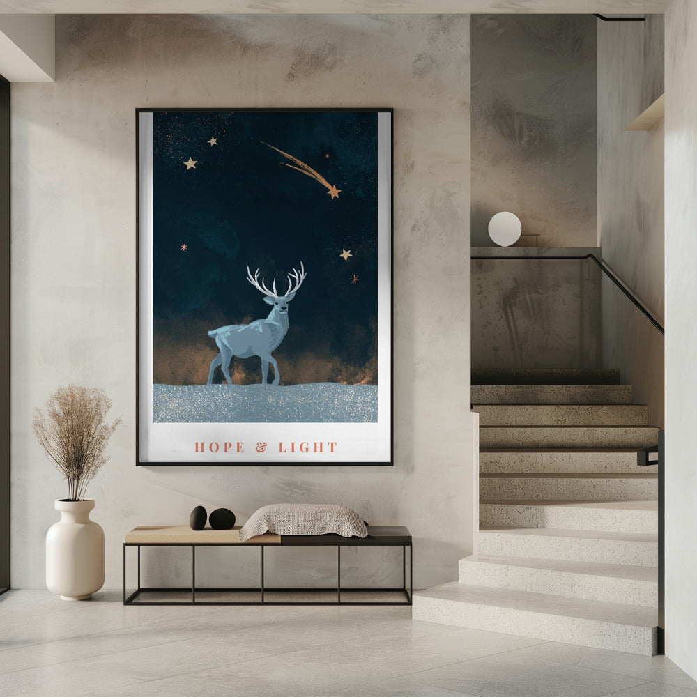 Wall art Hope & Light Canvas Print