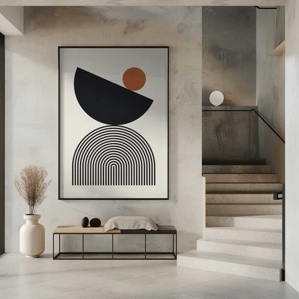 Wall art Balance and Curves