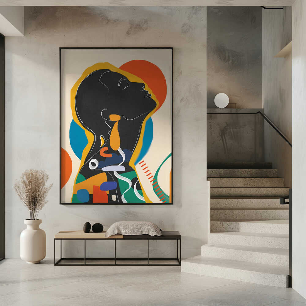 Wall art Modern Abstract Woman1