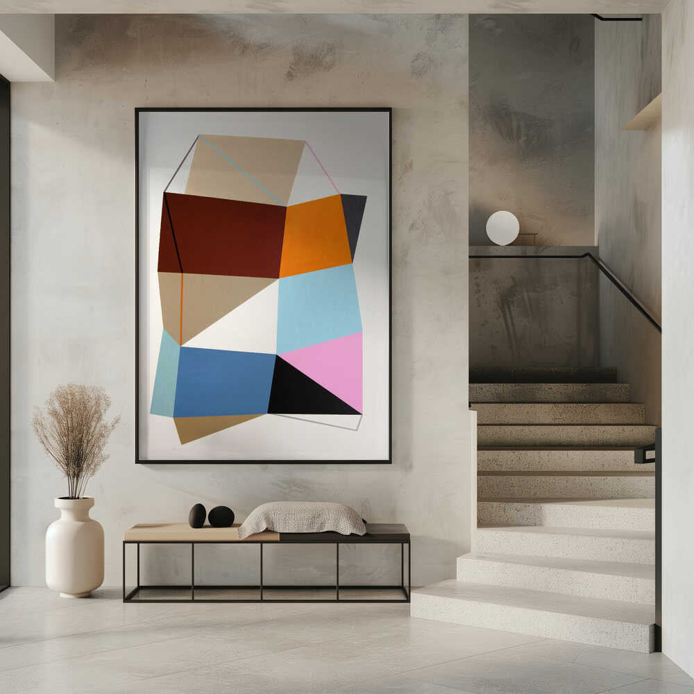 Wall art Geo 2.0 (130 X 97 Cm) 2020