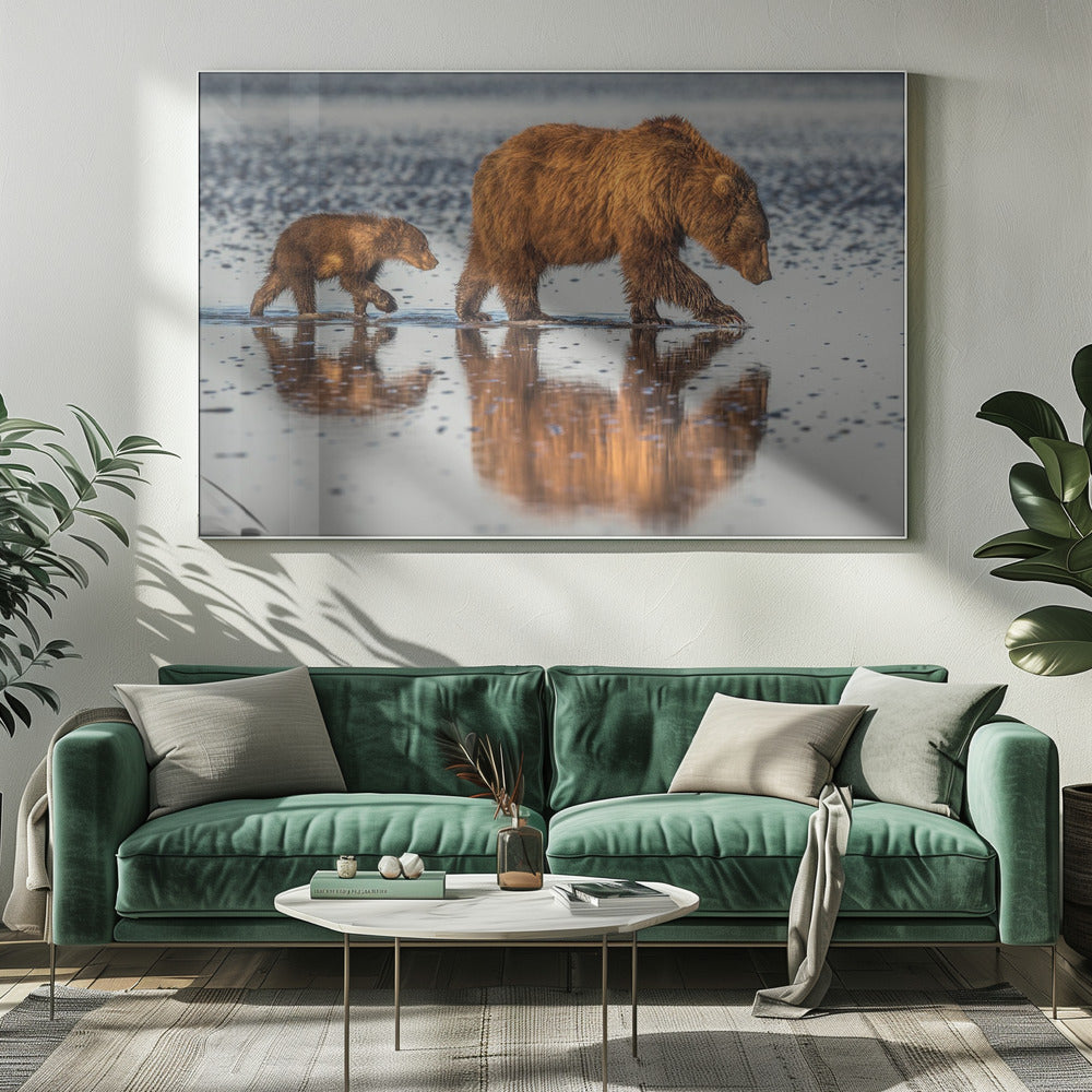 Wall art Beauty and the beast