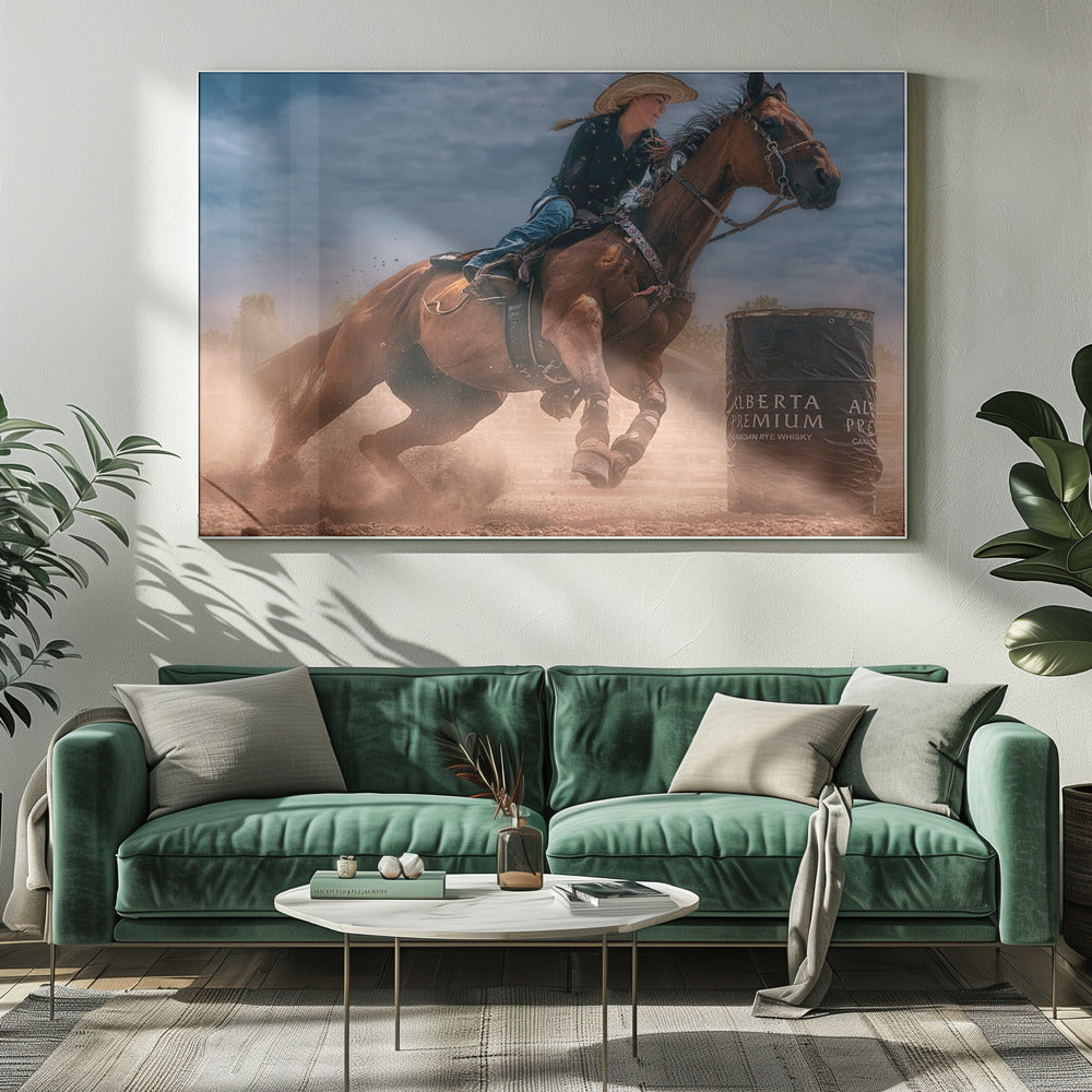 Wall Art Charging and Turning