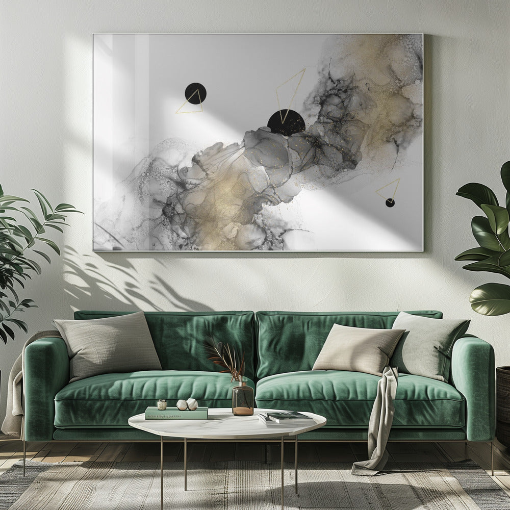 Landscape Photography Canvas Print-wall-art-alcohol-ink-galaxy-abstract-inches