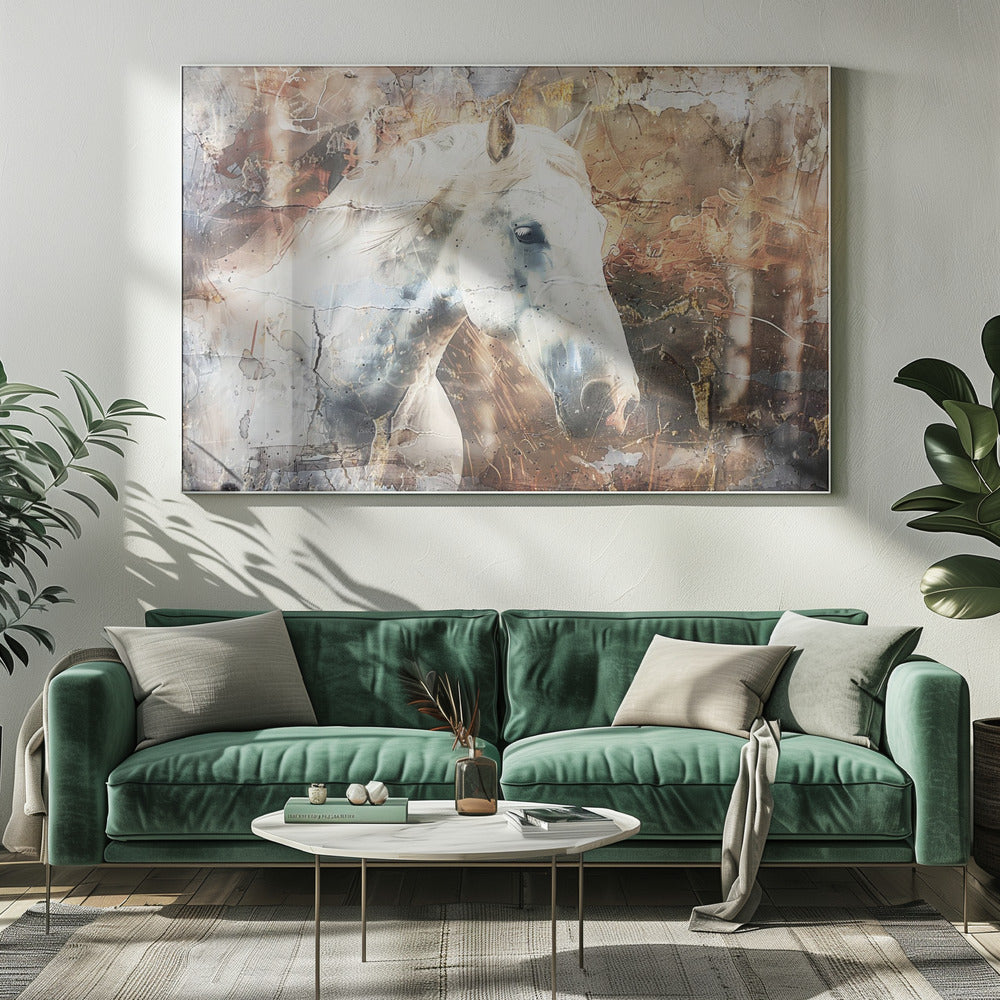Abstract Art Canvas Print-wall-art-horse-animal-vintage-art-illustration-wallart-05-