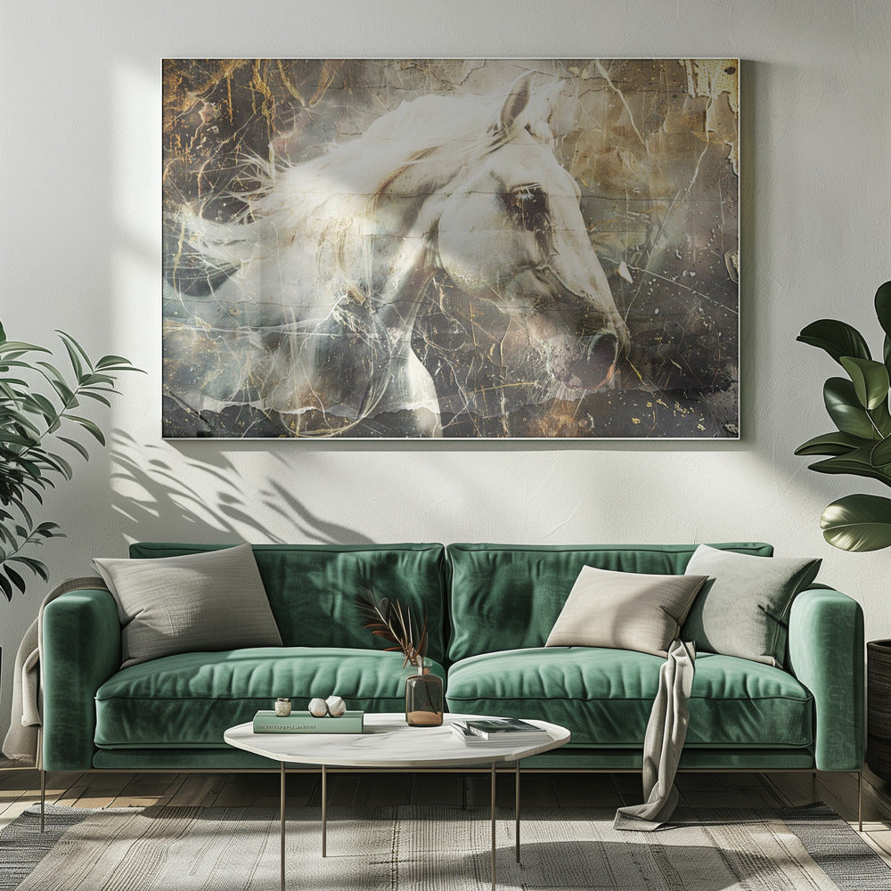 Abstract Art Canvas Print-wall-art-horse-animal-vintage-art-illustration-wallart-08-