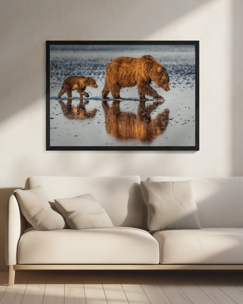 Wall art Beauty and the beast