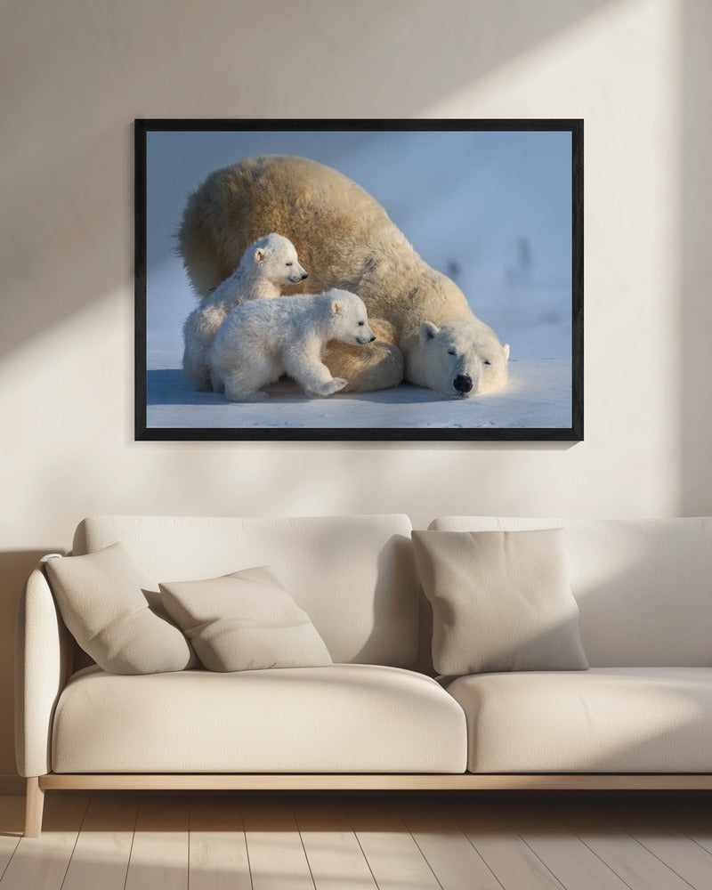 Wall art Mum, Play together