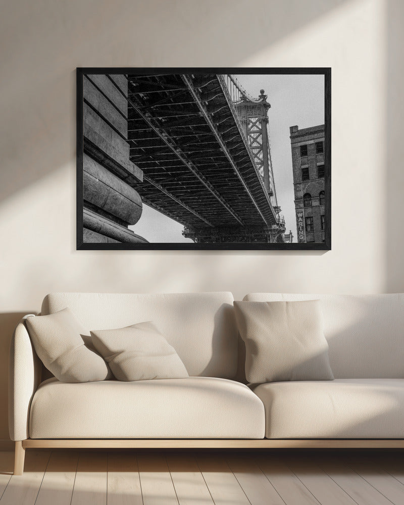 Wall art Manhattan Bridge - Brooklyn New York