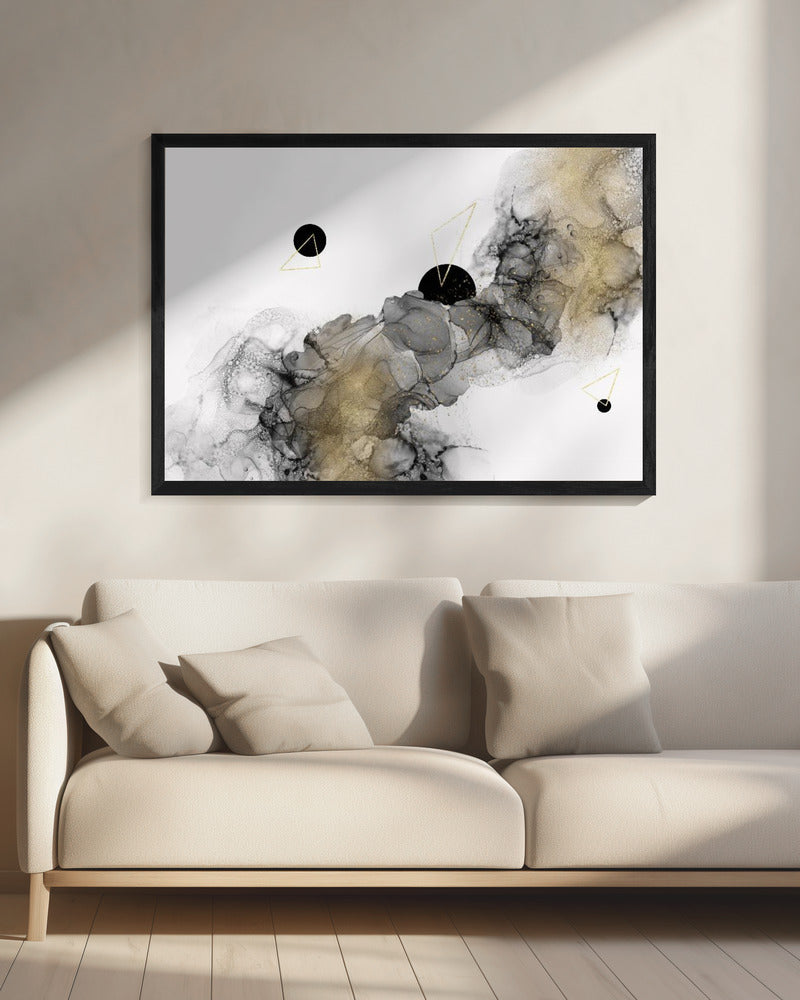 Landscape Photography Canvas Print-wall-art-alcohol-ink-galaxy-abstract-inches