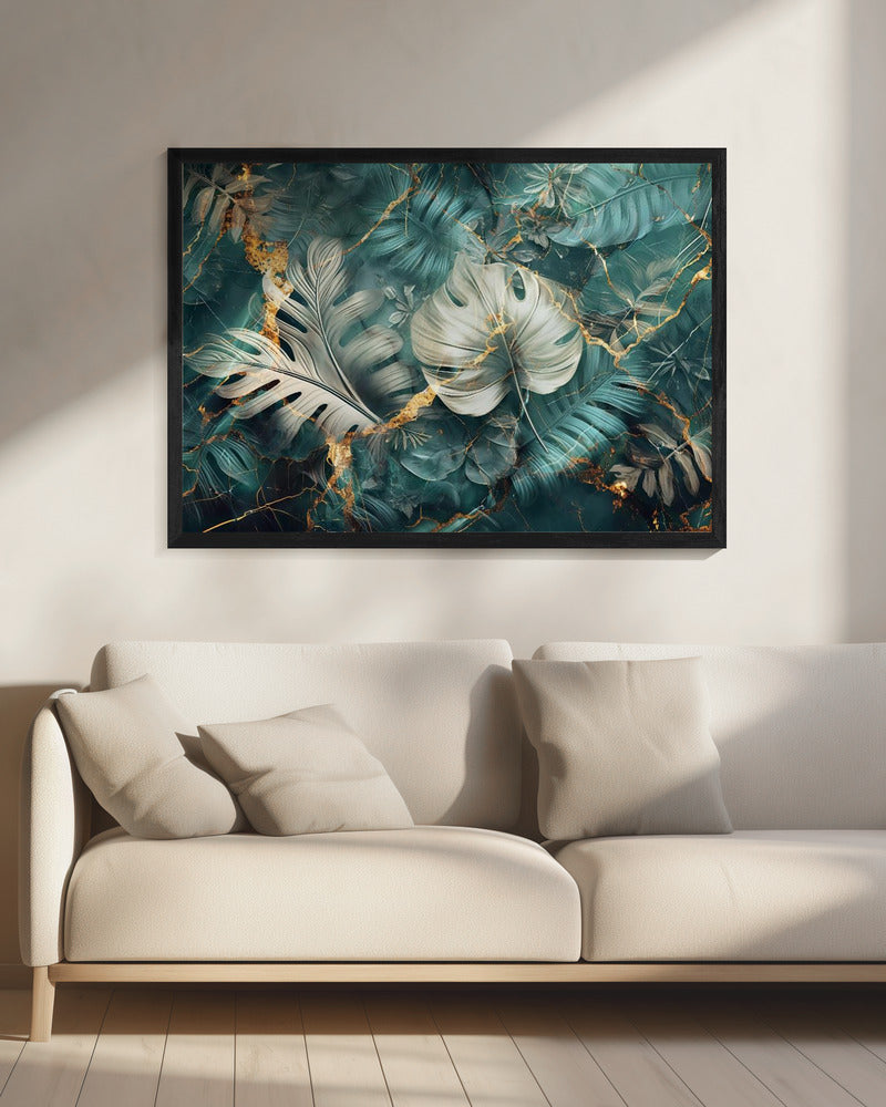 Wall art Jungle Leaves Art Illustration Wallart 22