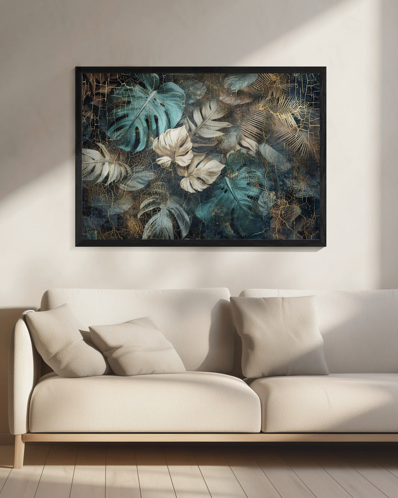 Wall art Jungle Leaves Art Illustration Wallart 23
