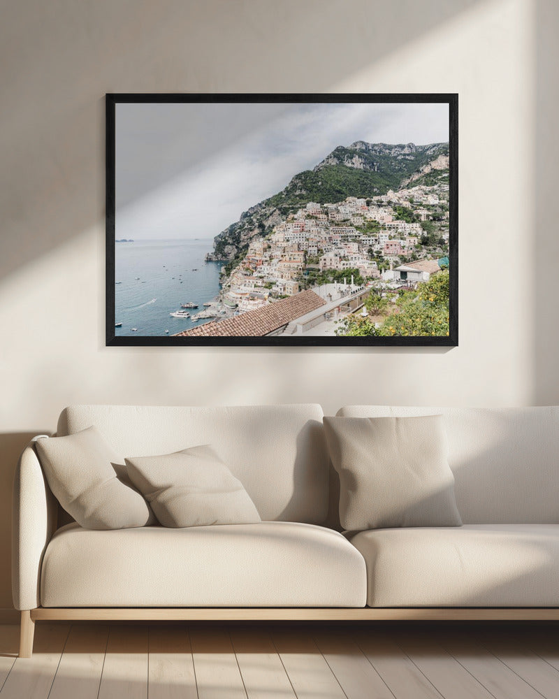 Wall art Positano at the Amalfi Coast