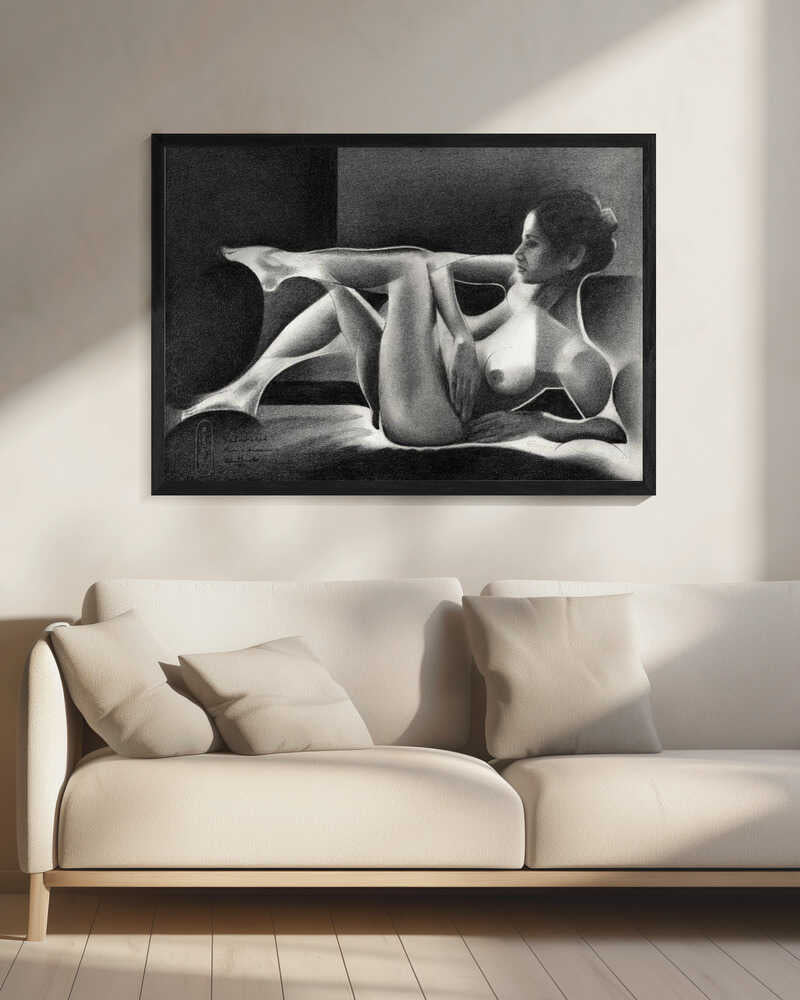 Wall art Solarized Roundism - 26-11-21