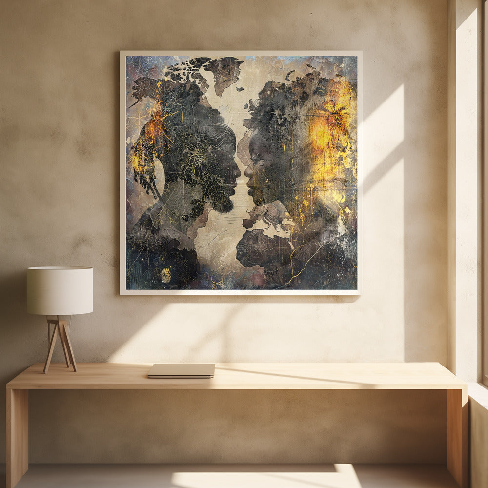 Abstract Art Canvas Print-wall-art-african-art-illustration-wallart-085-