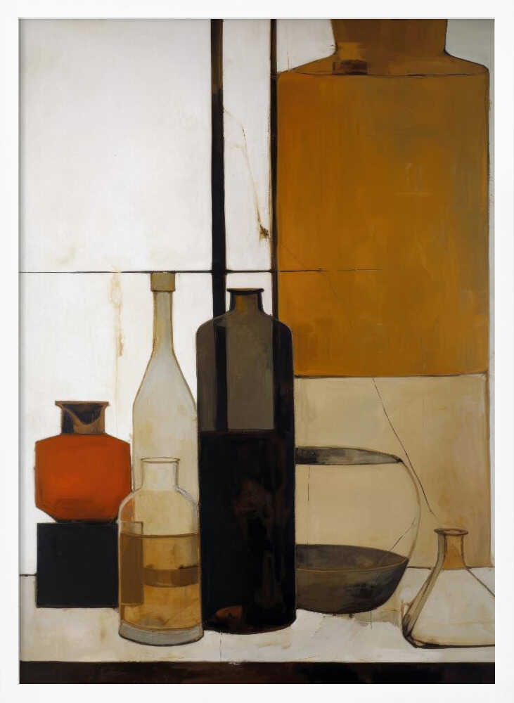Shapes of Stillness – abstract wall art, additional artwork view 8