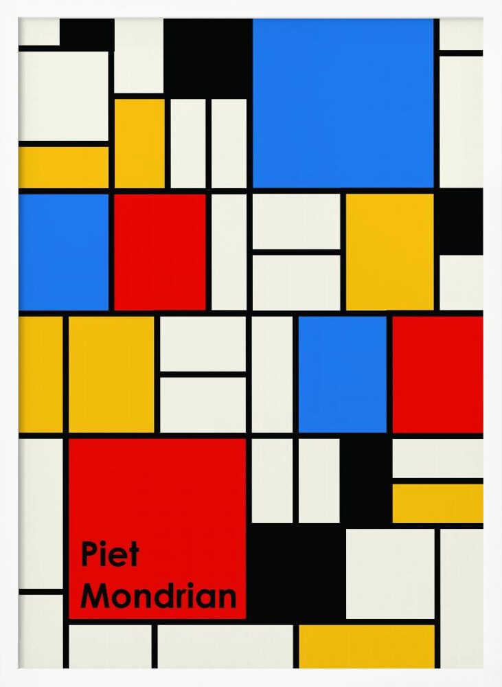 Wall art Piet Mondrian