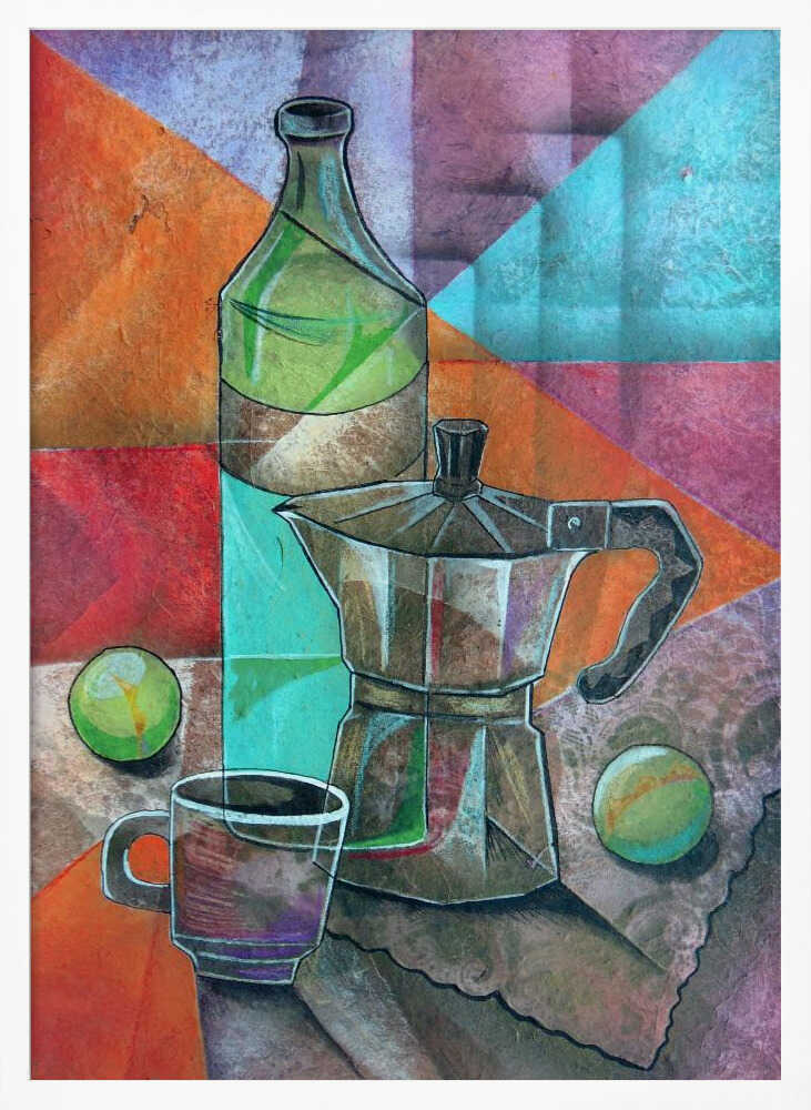 Wall art Still Life with Coffee Pot