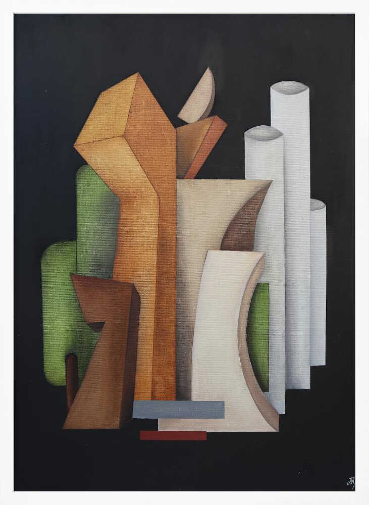 Wall art 12 tones of Arnold Schoenberg