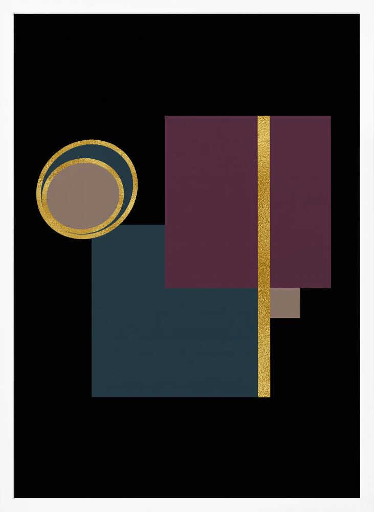 Wall art Squares and Circles Copy