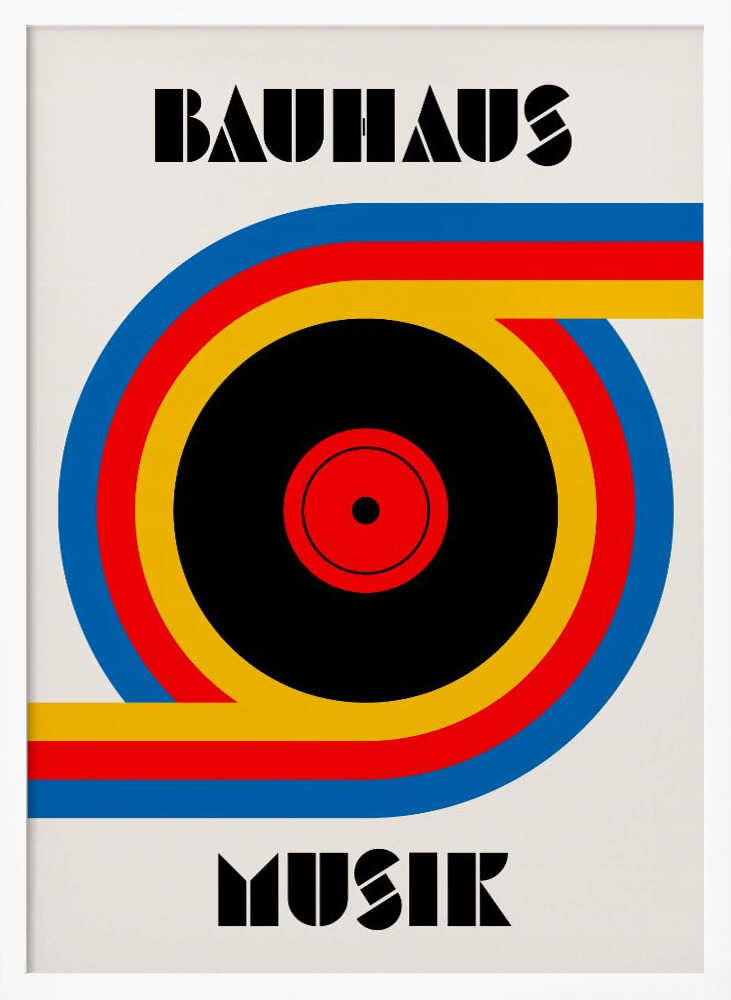 Bauhaus Musik Vinyl – abstract wall art, additional artwork view 8