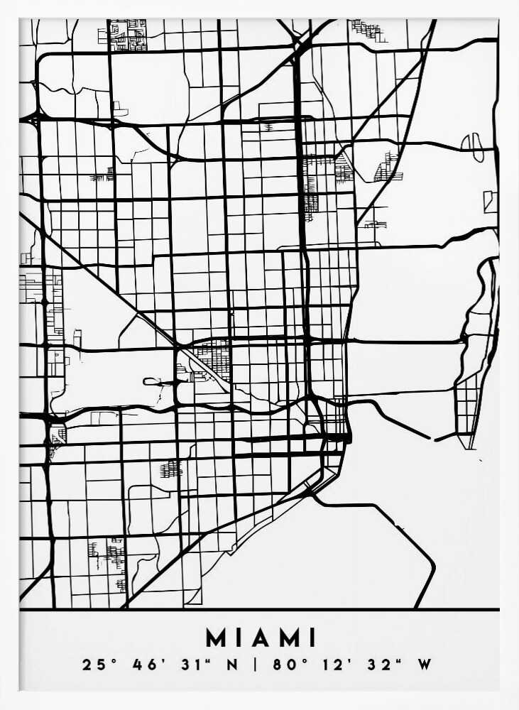 Wall art Black Maps 53