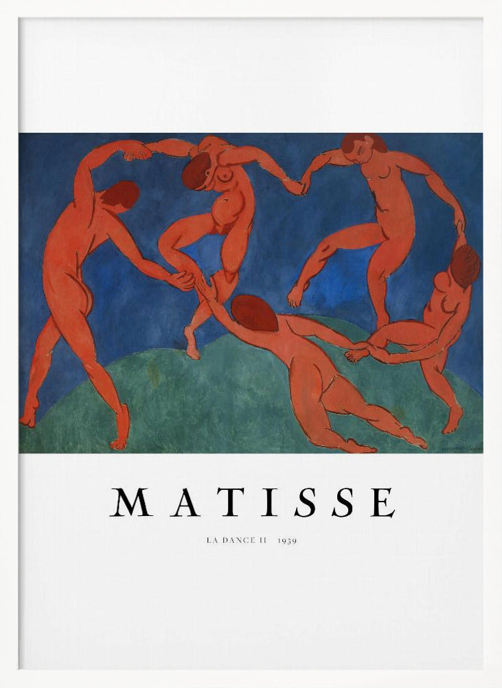 Wall art La Danse II By Henri Matisse
