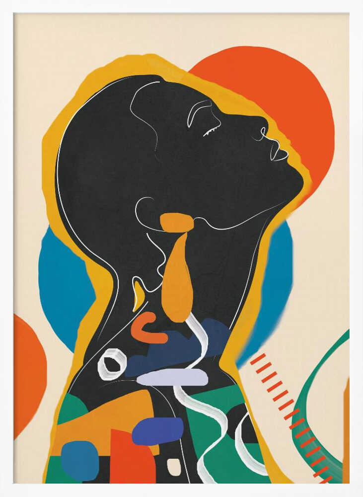 Wall art Modern Abstract Woman1