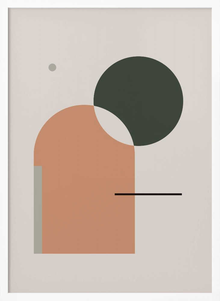 Wall art Simple Harmony - Abstract Composition