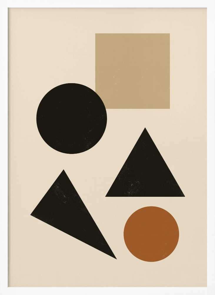 Wall art Minimalist geometric composition 07