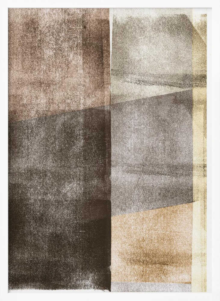 Wall art Earth Tones Texture Shapes