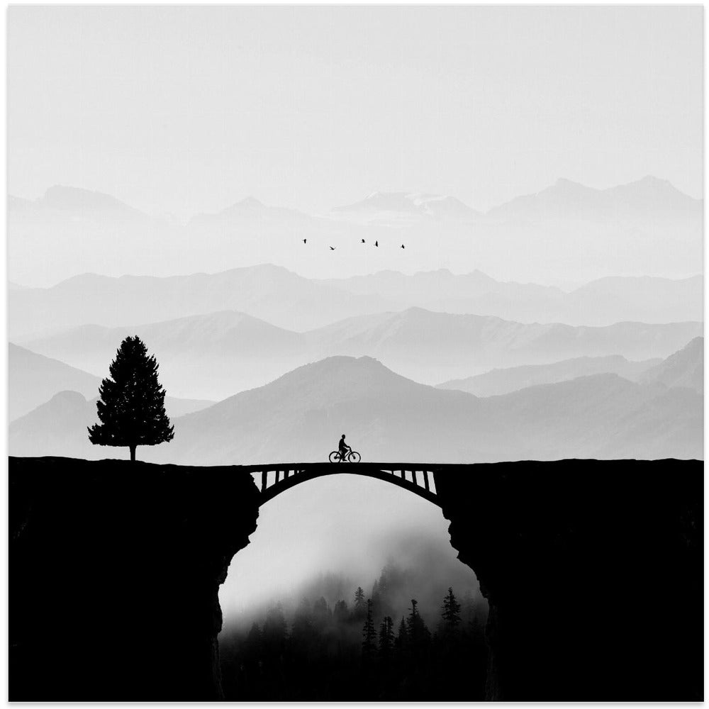 Dream vacation Wall Artwork In White Floating Frame