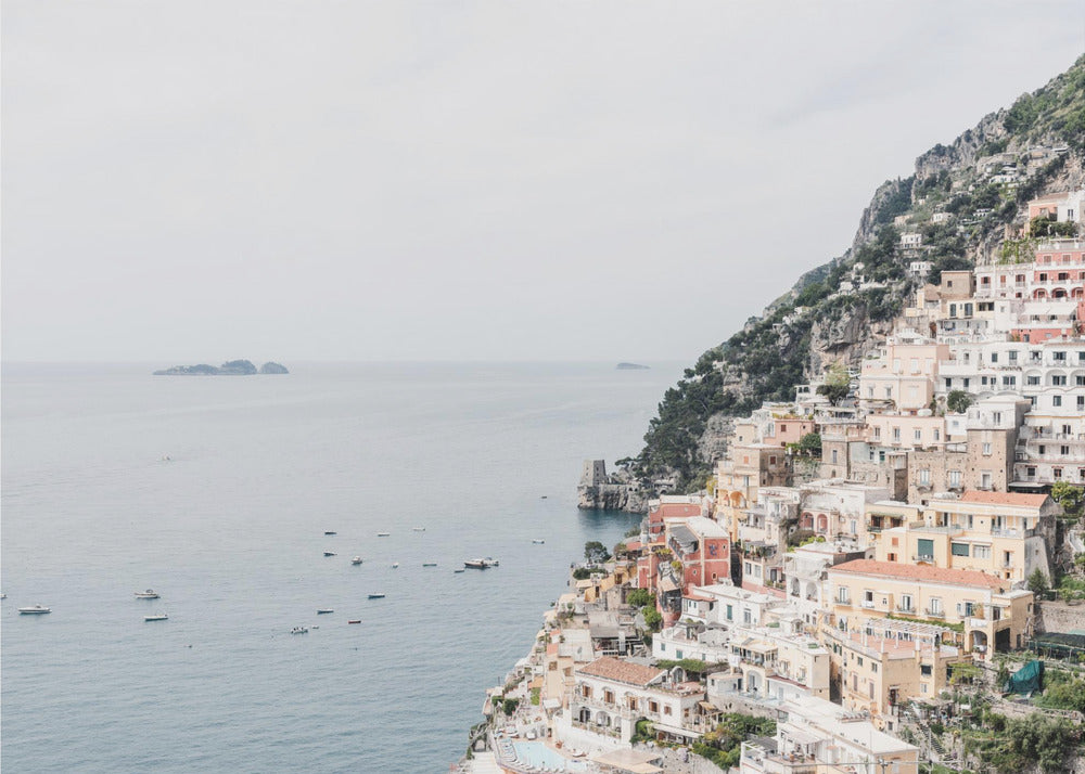 Wall art Positano at the Amalfi Coast