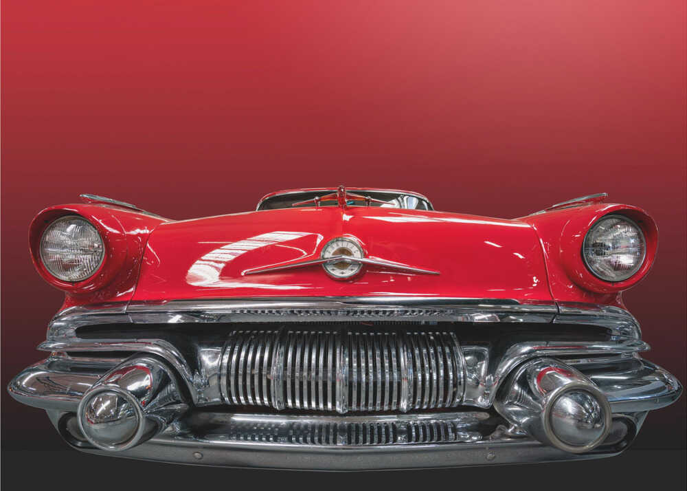 Wall art The red Pontiac