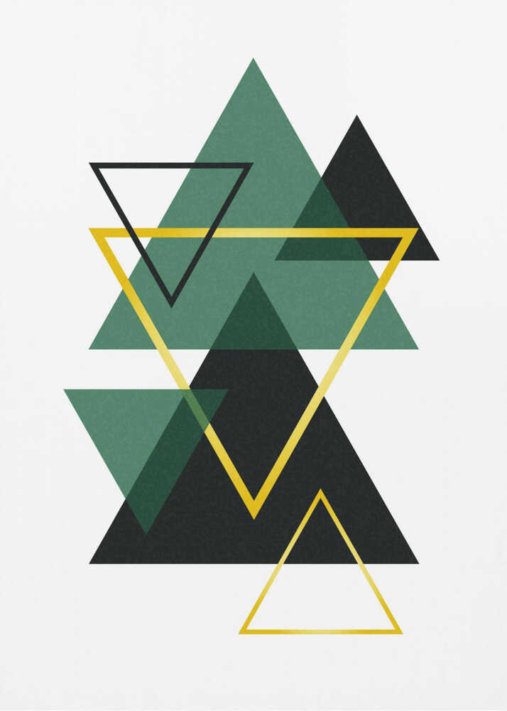 Wall art Minimal Triangle Collection #2