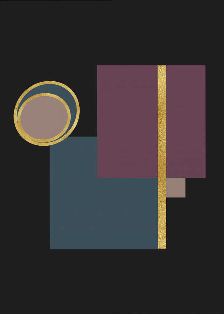 Wall art Squares and Circles Copy