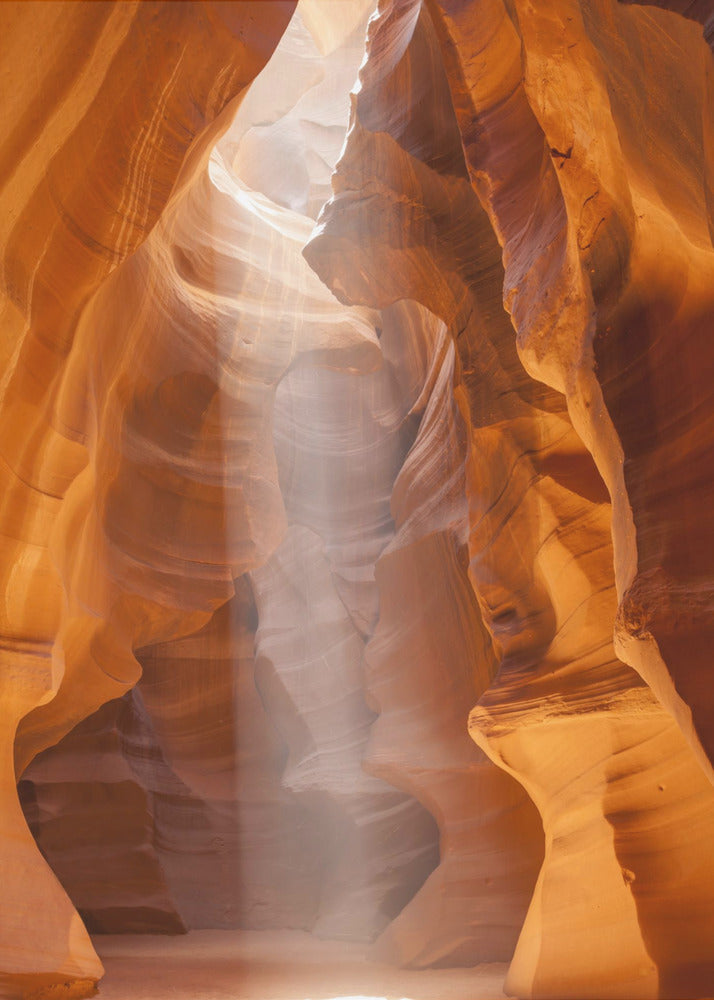 Landscape Photography Canvas Print-wall-art-antelope-canyon-unique-lightbeam-24X36