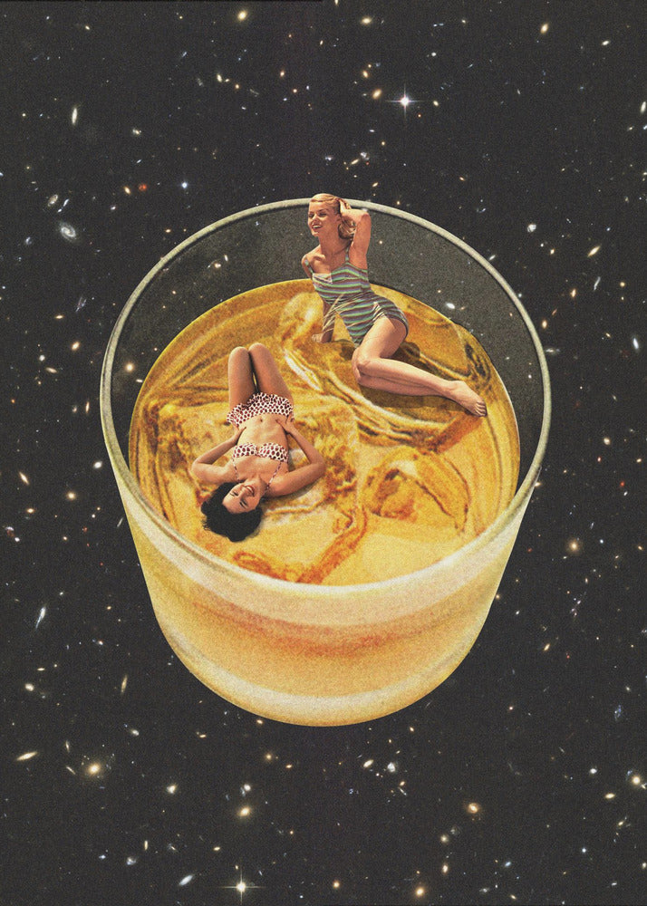 Wall art Whisky besties - On the rocks