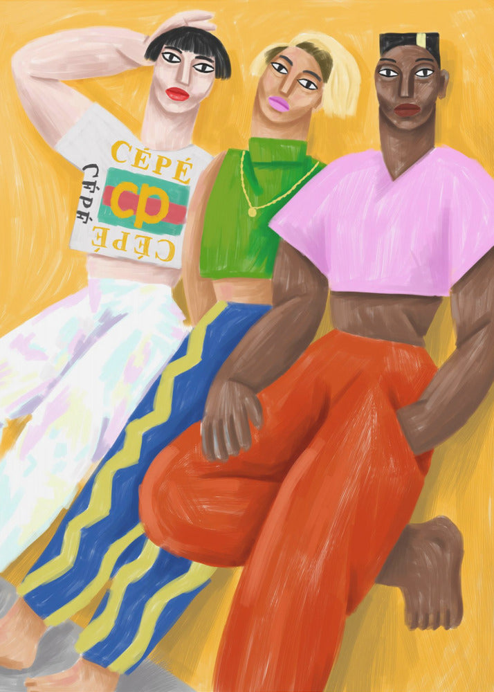 Faites Le Mur Wall Artwork In Black Floating Frame