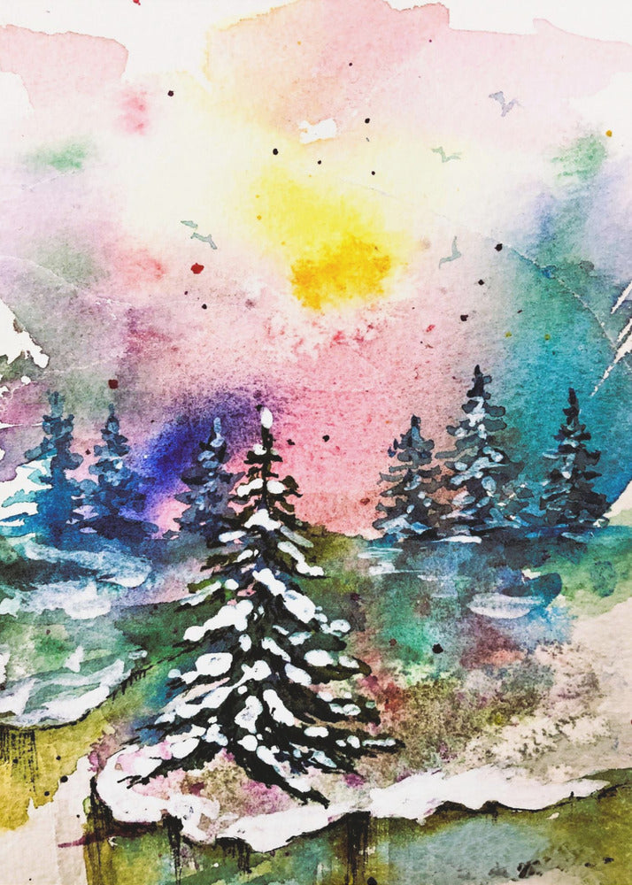 16″X20″ Canvas Custom Christmas Canvas Print